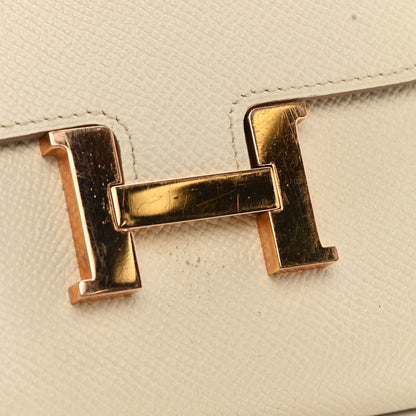 Hermes Epsom Constance Short Wallet Craie 10 of 10