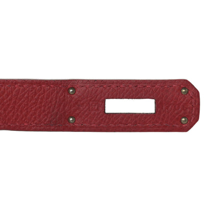 Hermes Epsom Birkin 30 Rouge Casaque 6 of 13
