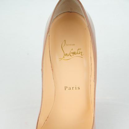 Christian Louboutin Patent So Kate 120 Pumps 37 Nude 7 of 7