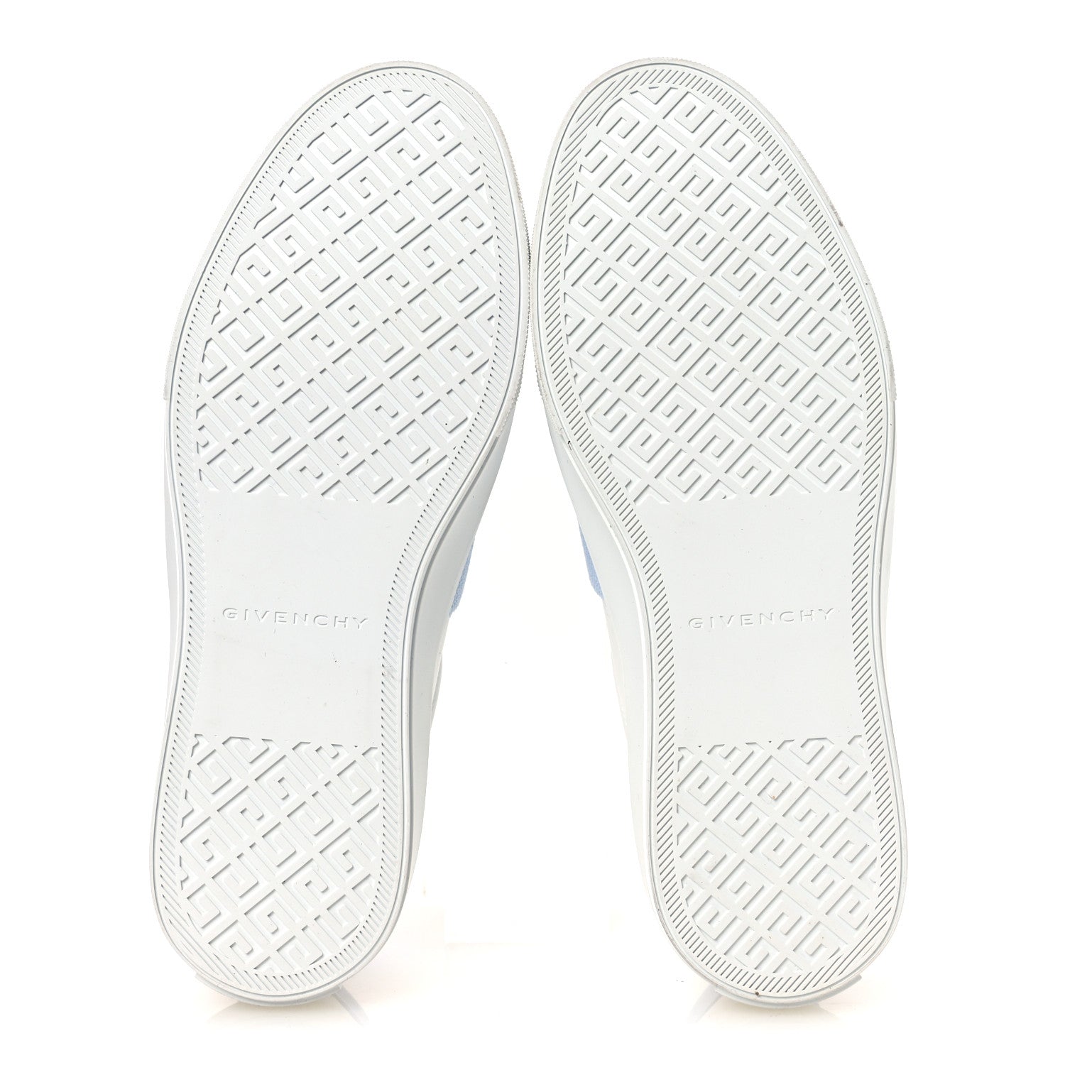 Givenchy Calfskin Band Logo Womens City Sport Sneakers 38 White Blue 7 of 12