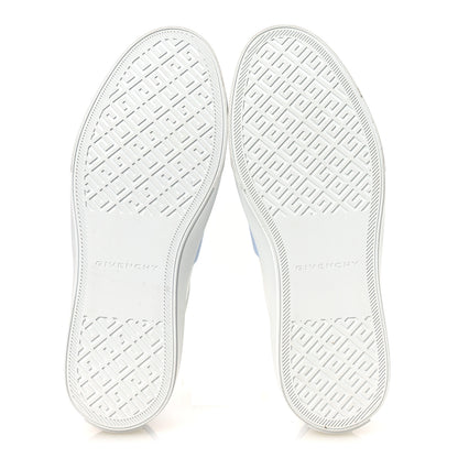 Givenchy Calfskin Band Logo Womens City Sport Sneakers 38 White Blue 7 of 12