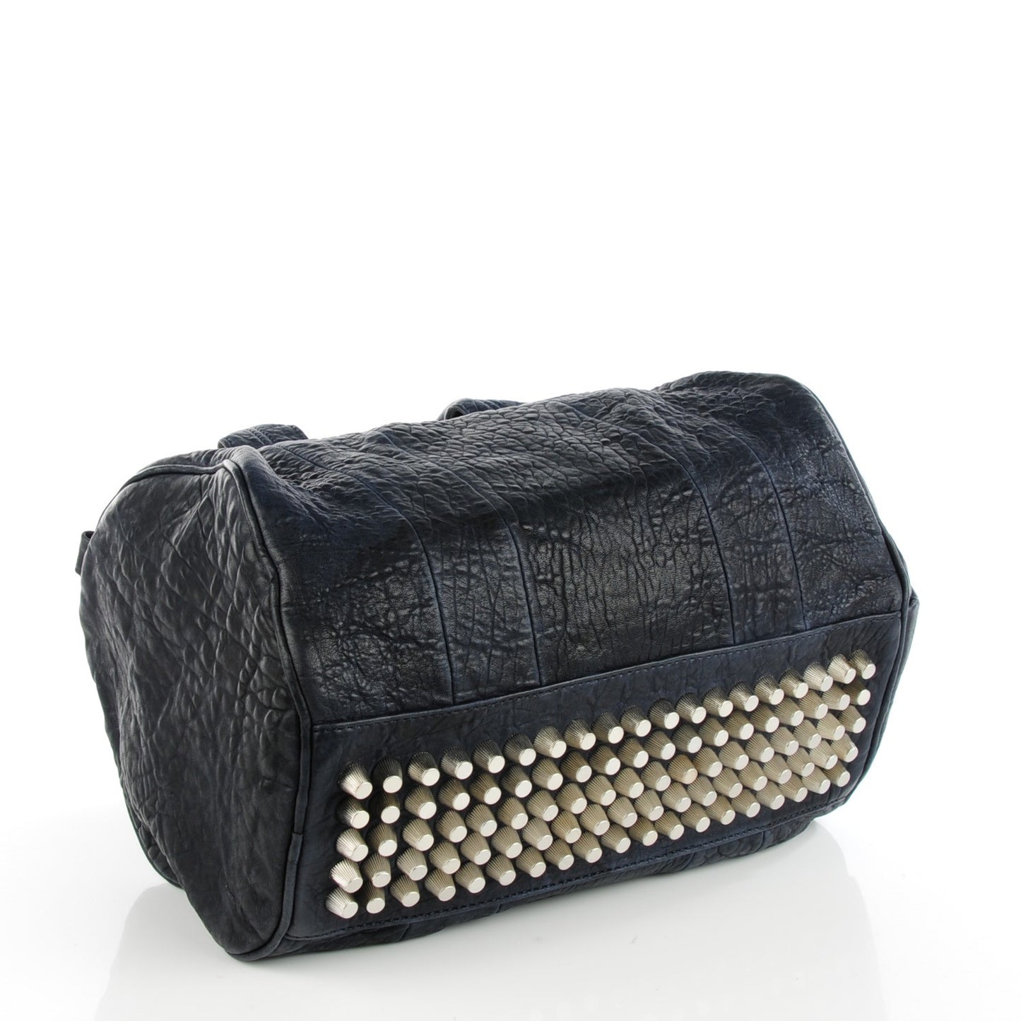 Pebbled Lambskin Rocco Midnight