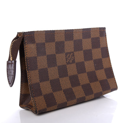 Louis Vuitton Damier Ebene Toiletry Pouch 15 3 of 6