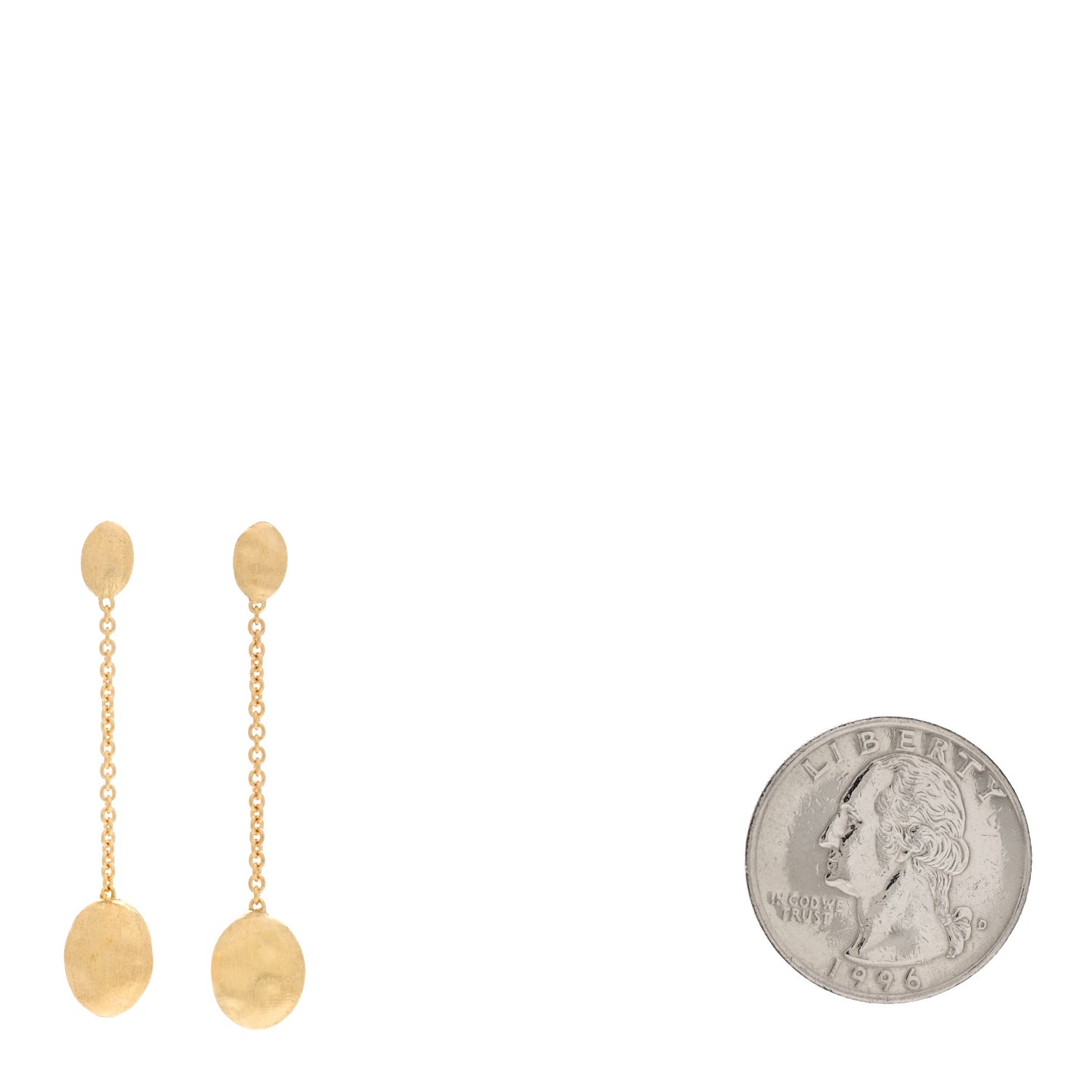 18K Yellow Gold Siviglia Drop Earrings