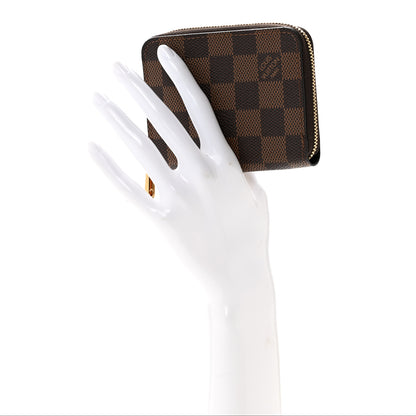Louis Vuitton Damier Ebene Zippy Coin Purse 2 of 9