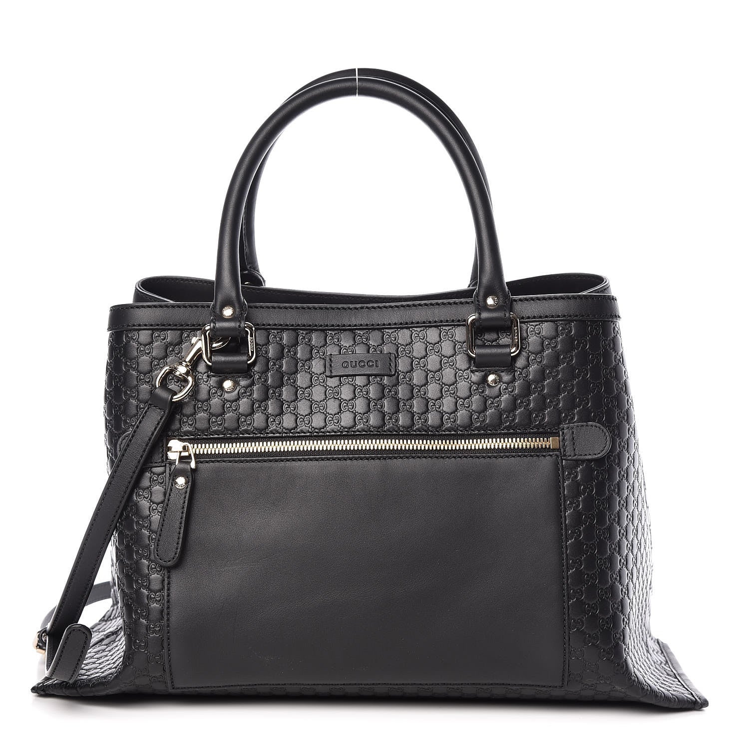 Gucci Soft Microguccissima Medium Tote Black 1 of 10