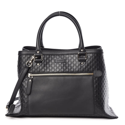 Gucci Soft Microguccissima Medium Tote Black 1 of 10