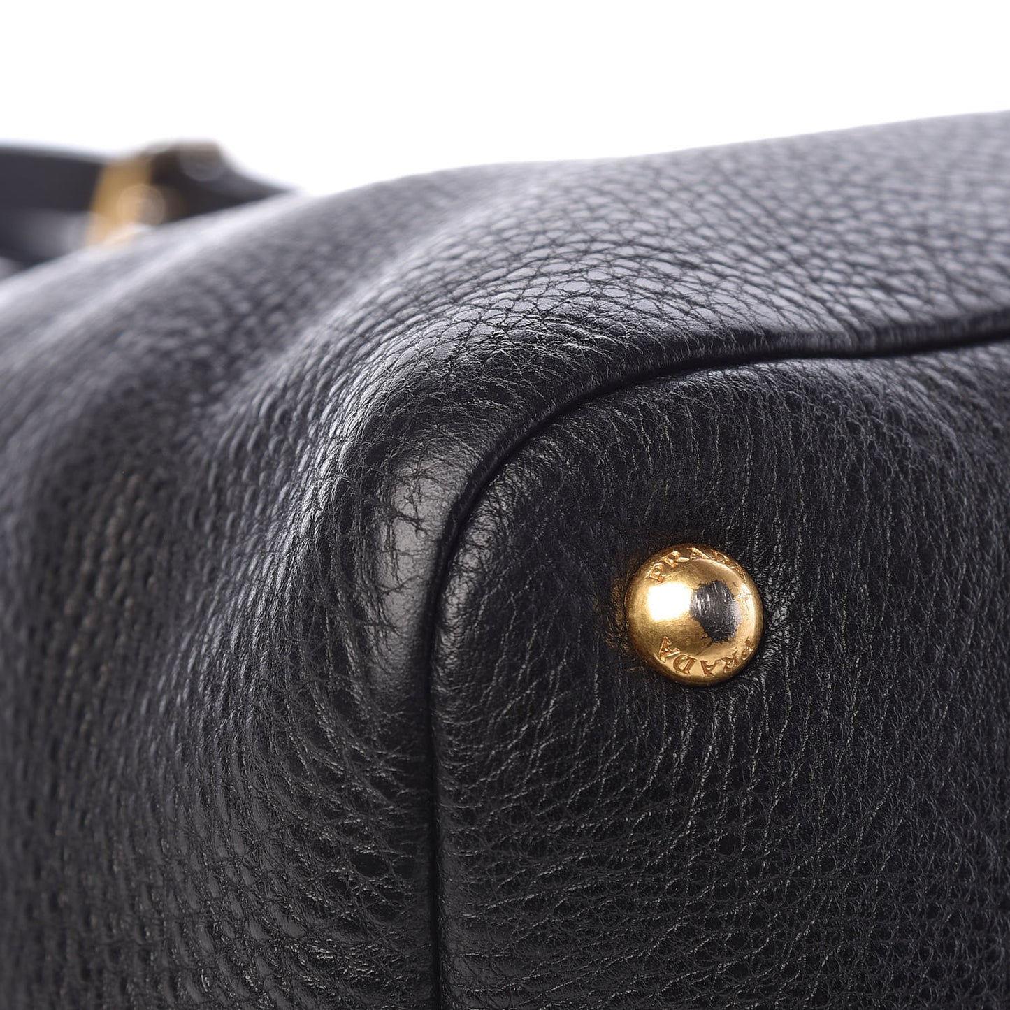 Vitello Daino Tote Black
