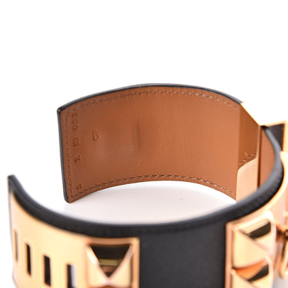 Hermes Epsom Collier de Chien CDC Bracelet S Black 7 of 7