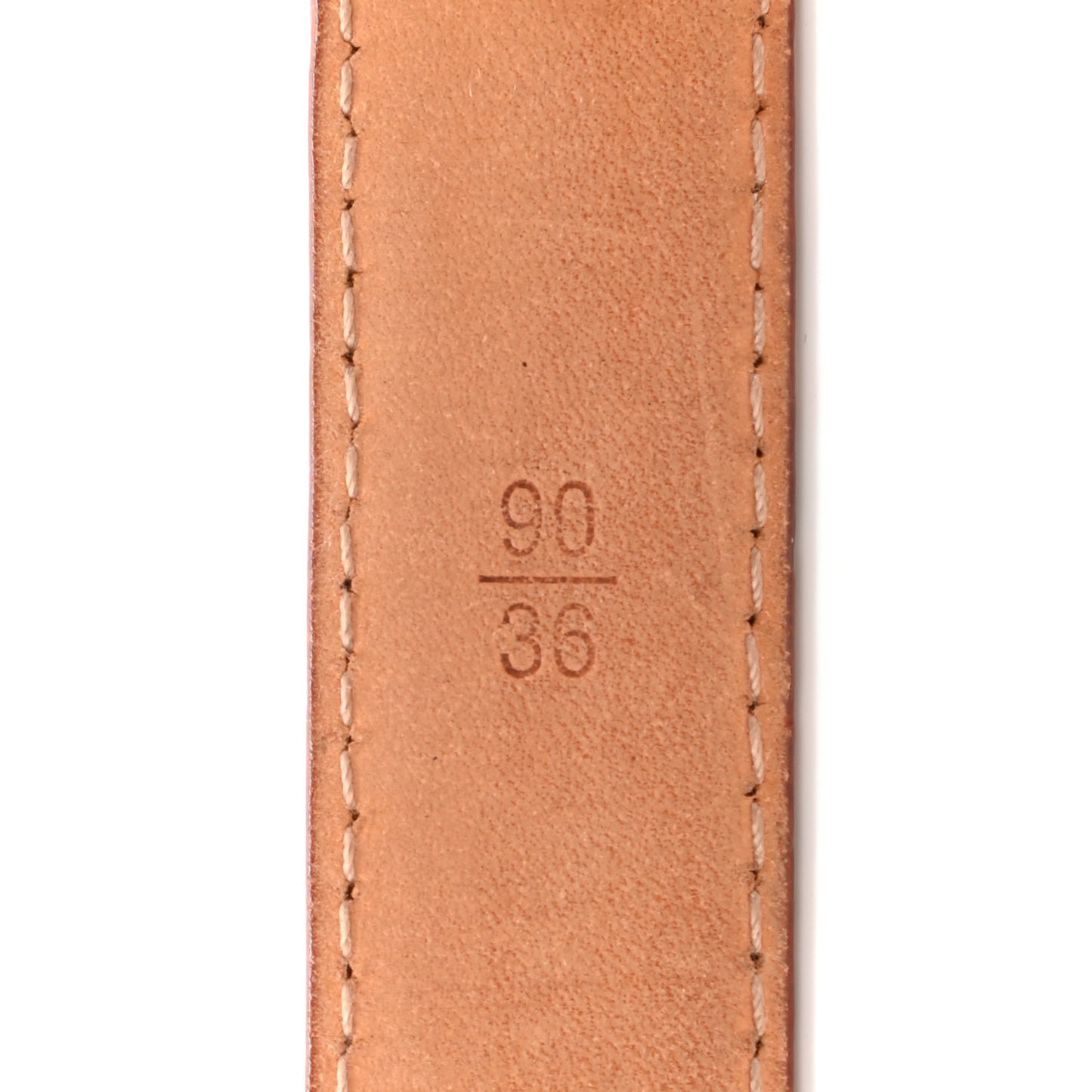 Monogram Multicolor Belt 90 36 White