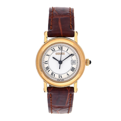 Gucci Stainless Steel Alligator 25mm Quartz Watch 1 of 4