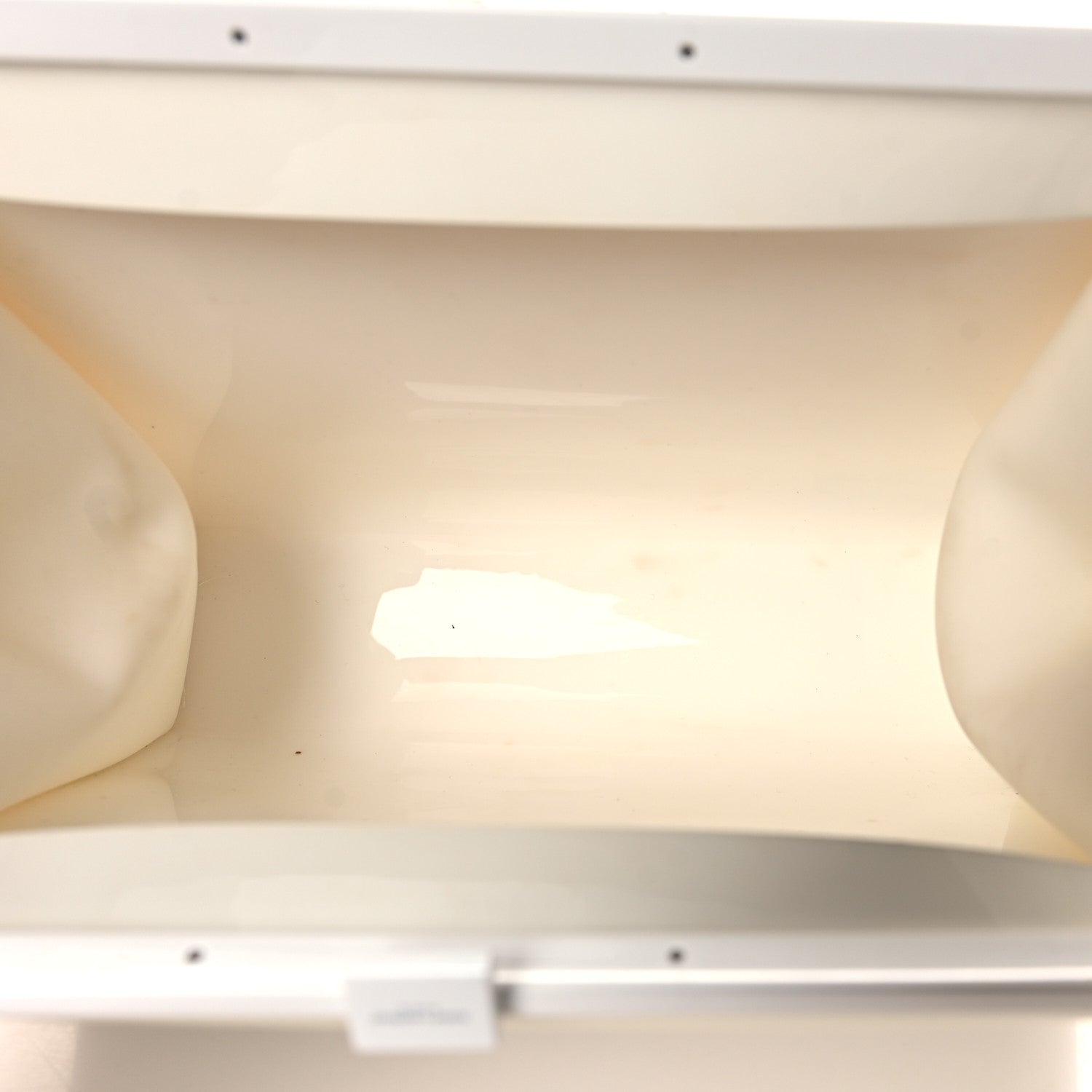 Saint Laurent Vinyl Le-Anne Marie Shoulder Bag White Powder 5 of 10