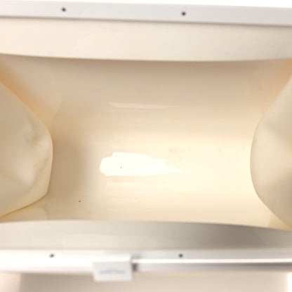 Saint Laurent Vinyl Le-Anne Marie Shoulder Bag White Powder 5 of 10