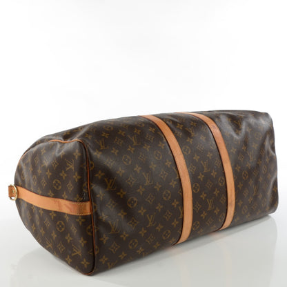 Louis Vuitton Monogram Keepall Bandouliere 55 5 of 12