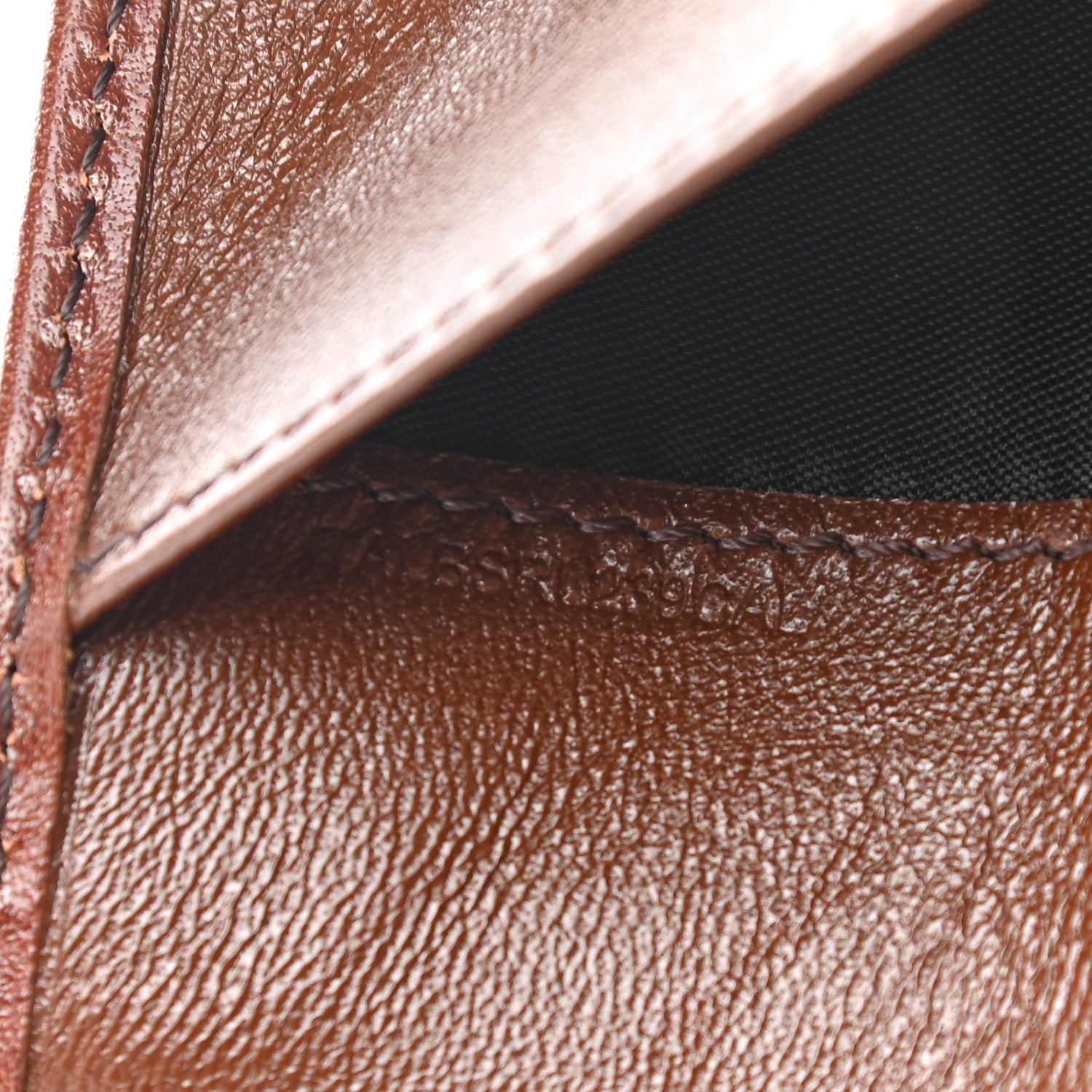 Burberry House Check Bridle Calfskin Passport Holder Cover Dark Tan 6 of 11