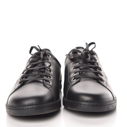 Gucci Calfskin Womens Interlocking G Sneakers 39 Black 2 of 11