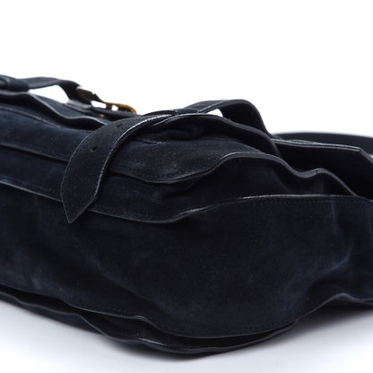 Proenza Schouler Suede Medium PS1 Satchel Navy 8 of 8