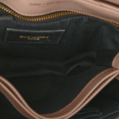 Saint Laurent Calfskin Y Quilted Monogram Toy Loulou Crossbody Bag Nude Powder 6 of 11
