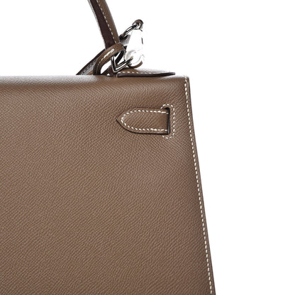 Hermes Epsom Kelly Sellier 28 Etoupe 16 of 39