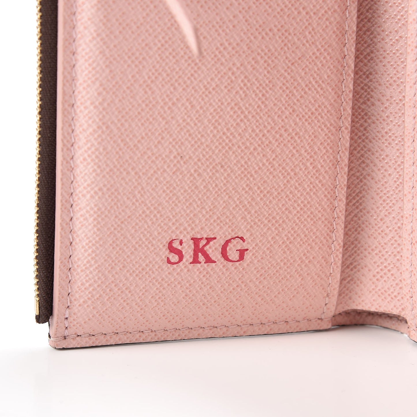 Monogram Victorine Wallet Rose Ballerine