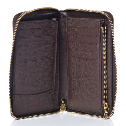 Louis Vuitton Damier Ebene Zippy Compact Wallet 5 of 10