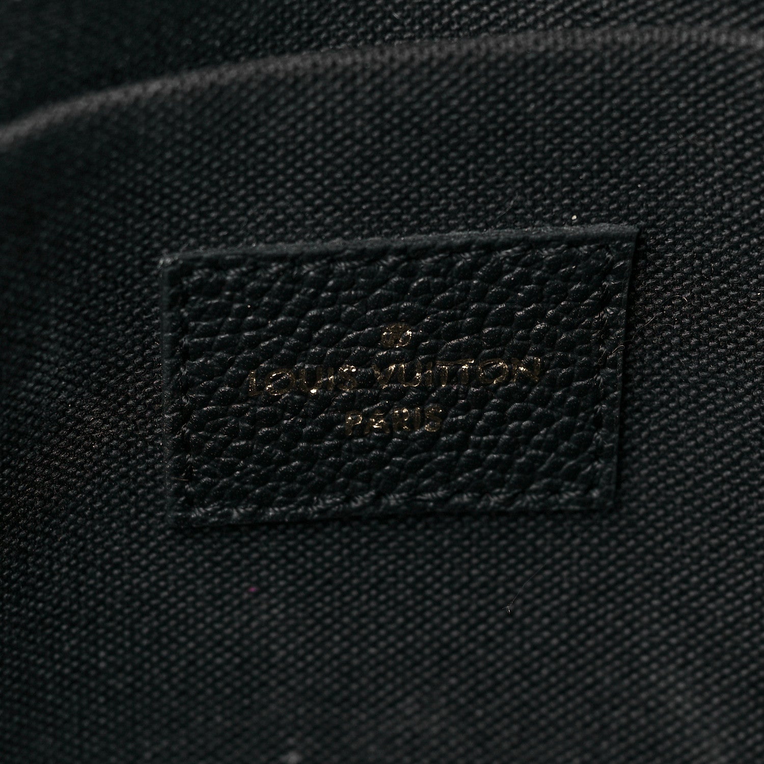 Louis Vuitton Empreinte Pochette Felicie Chain Wallet Black 7 of 12
