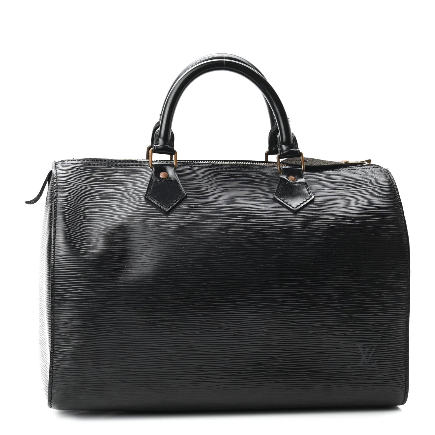 Louis Vuitton Epi Speedy 30 Black 1 of 12
