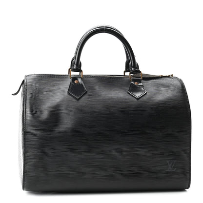 Louis Vuitton Epi Speedy 30 Black 1 of 12