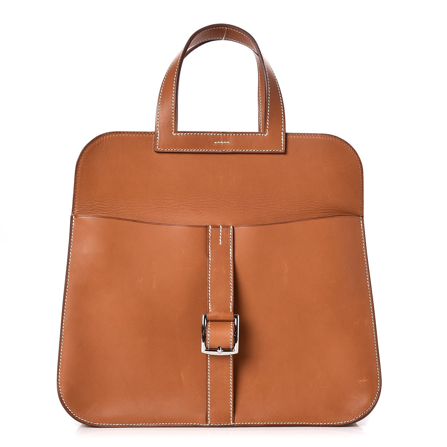 Hermes Barenia Halzan 31 Fauve Potiron 1 of 8