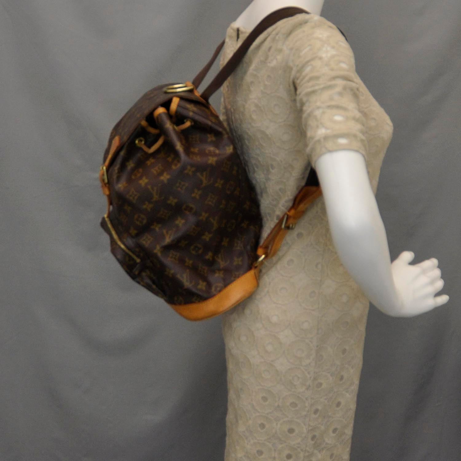 Louis Vuitton Monogram Montsouris GM Backpack 11 of 18
