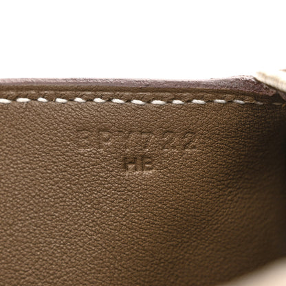Hermes Taurillon Clemence Mini Lindy 20 Etoupe 7 of 11