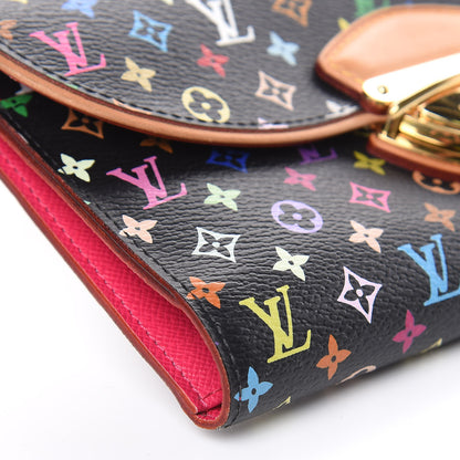 Louis Vuitton Monogram Multicolor Eugenie Wallet Black Grenade 7 of 12