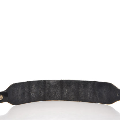 Valentino Garavani Patent Calfskin Macro Rockstud Bracelet Black 6 of 6