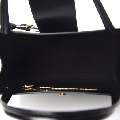 Balenciaga Calfskin Losange Monogram Embossed Medium Sharp Tote Black 7 of 10