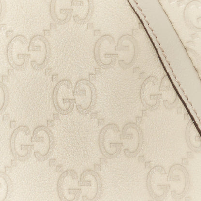 Gucci Guccissima D Ring Abbey Pochette  Off White 10 of 12