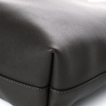 Saint Laurent Calfskin Medium Shopping Tote Haunting Green 10 of 15