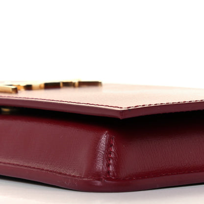 Saint Laurent Smooth Calfskin Monogram Phone Holder Crossbody Opyum Red 6 of 11