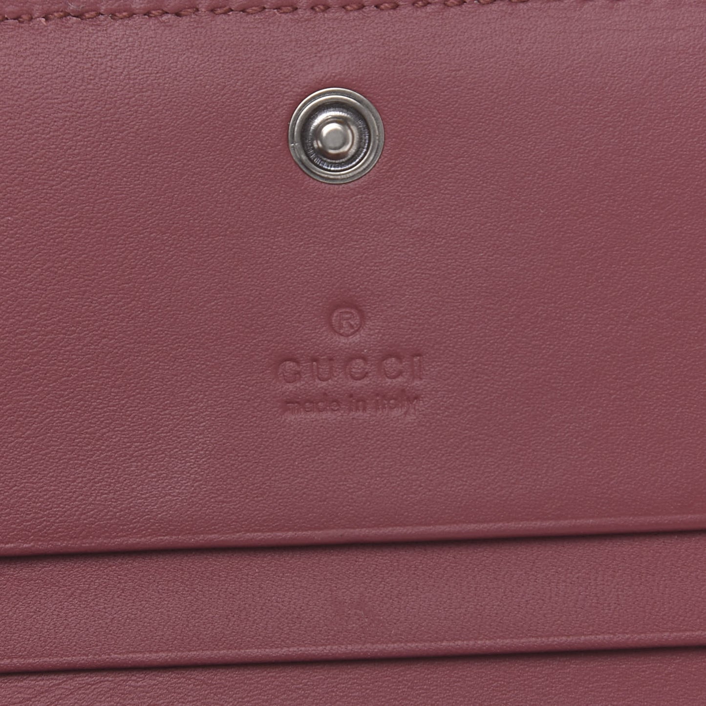 GG Supreme Monogram Blooms Card Case Beige Multicolor Dry Rose