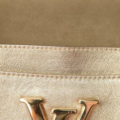 Louis Vuitton Calfskin Neo Sobe Louise EW Clutch Gold 10 of 11