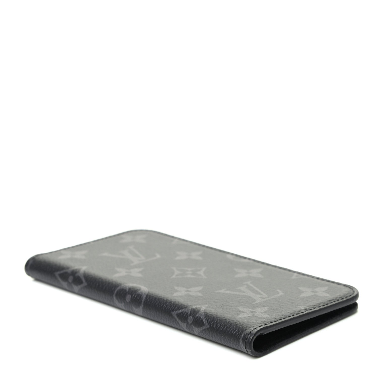 Louis Vuitton Monogram Eclipse iPhone X Folio Case 790125