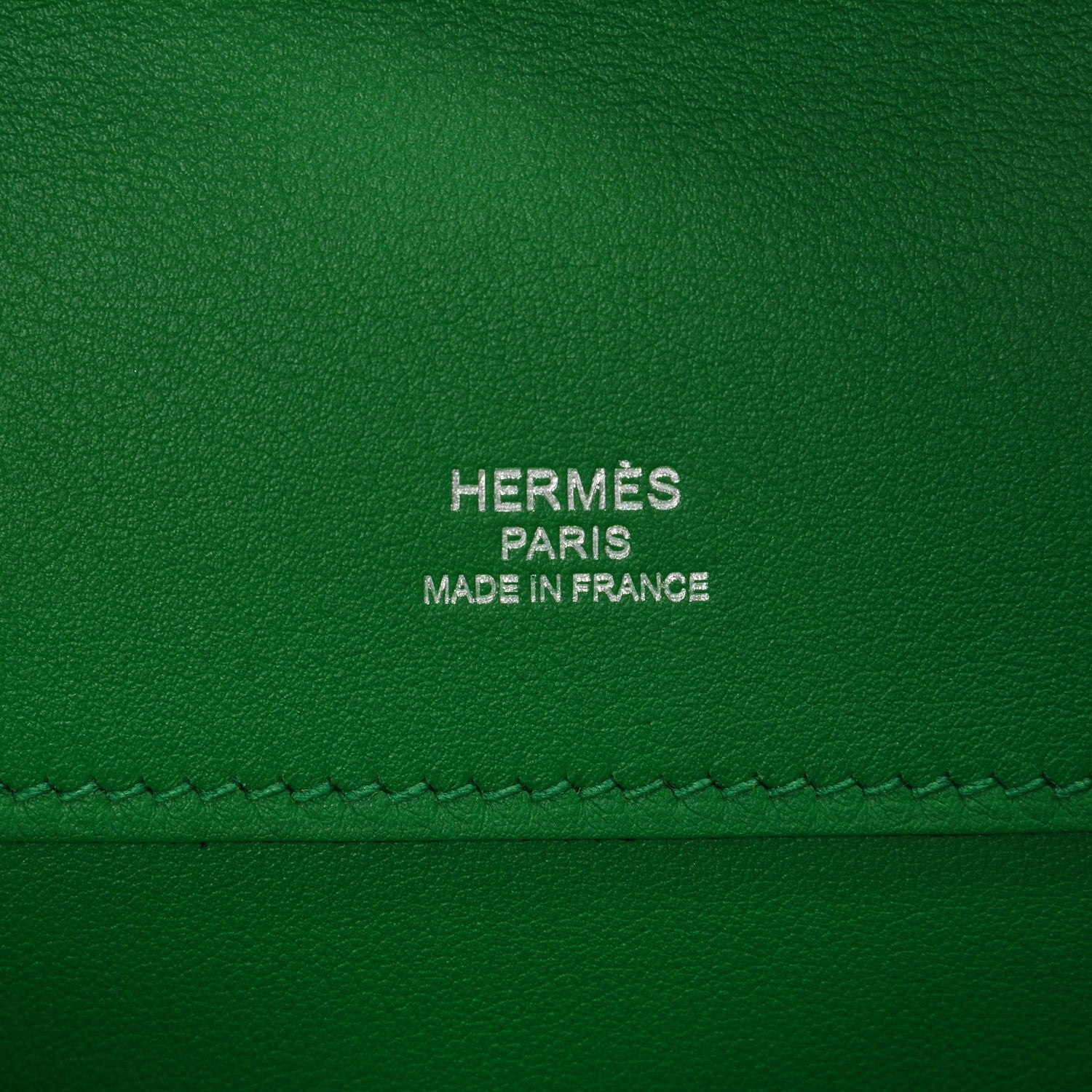 Hermes Swift Kelly Cut Clutch Pochette Bambou 14 of 22
