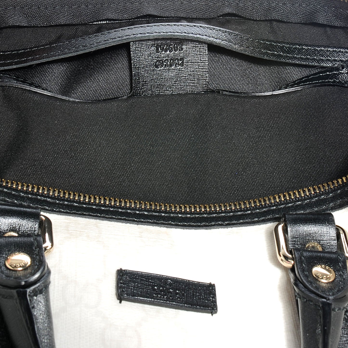 Monogram Medium Joy Boston Black Trim