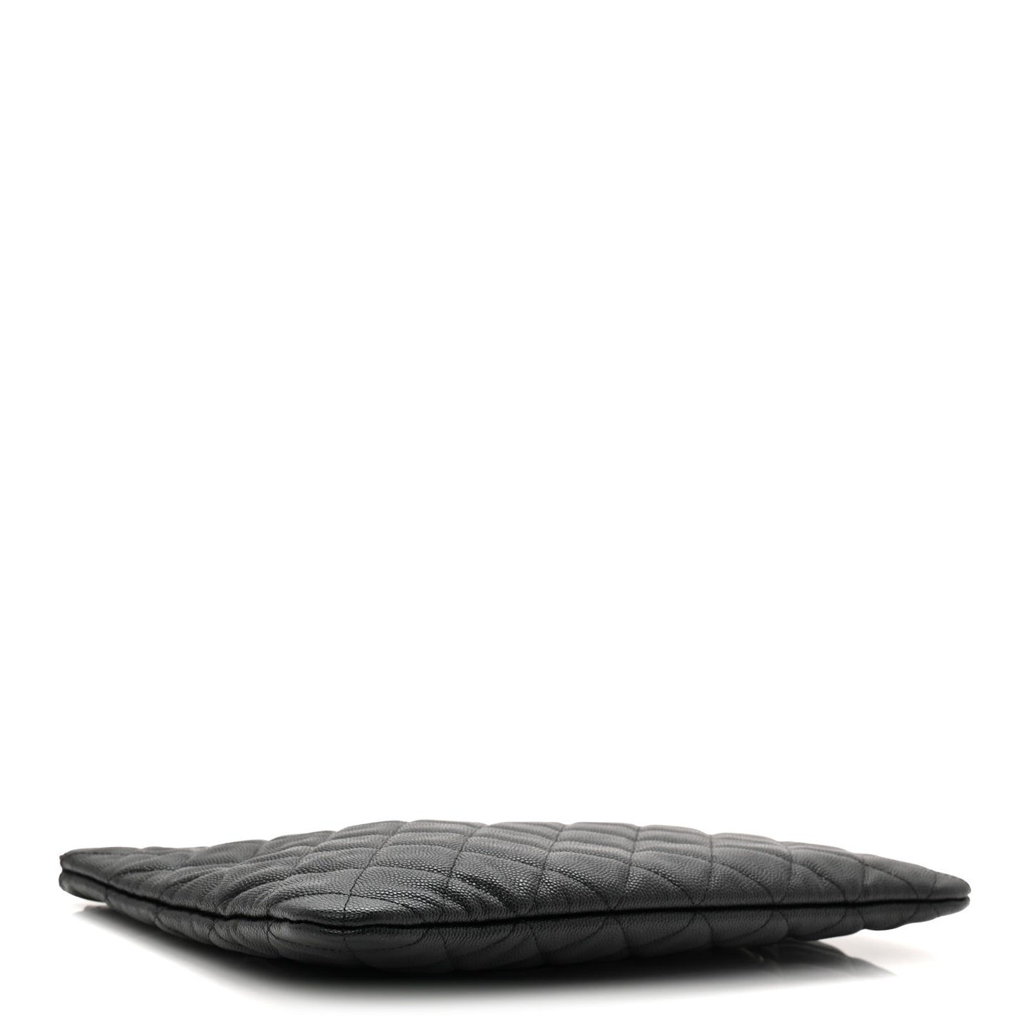 Caviar Quilted Medium Cosmetic Case Black
