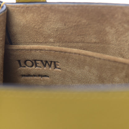 Loewe Calfskin Mini Gate Tote Ochre 6 of 10