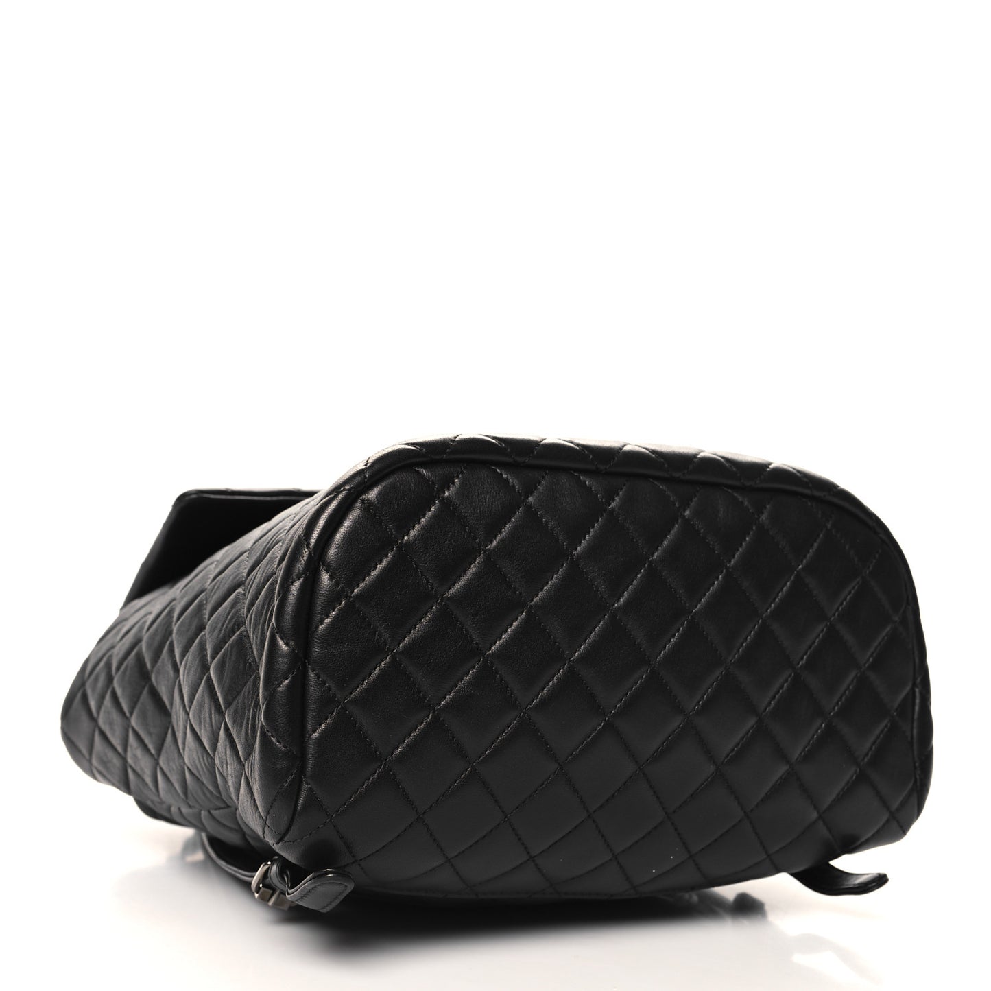 Lambskin Quilted Large Urban Spirit Backpack Black
