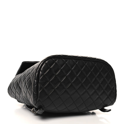 Chanel Lambskin Quilted Large Urban Spirit Backpack Black 4 of 10