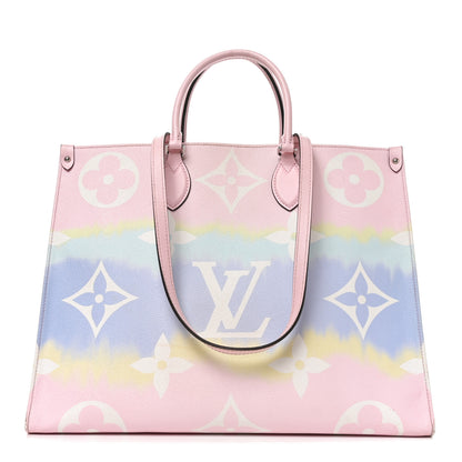 Louis Vuitton Monogram Escale Onthego GM Pastel 1 of 9