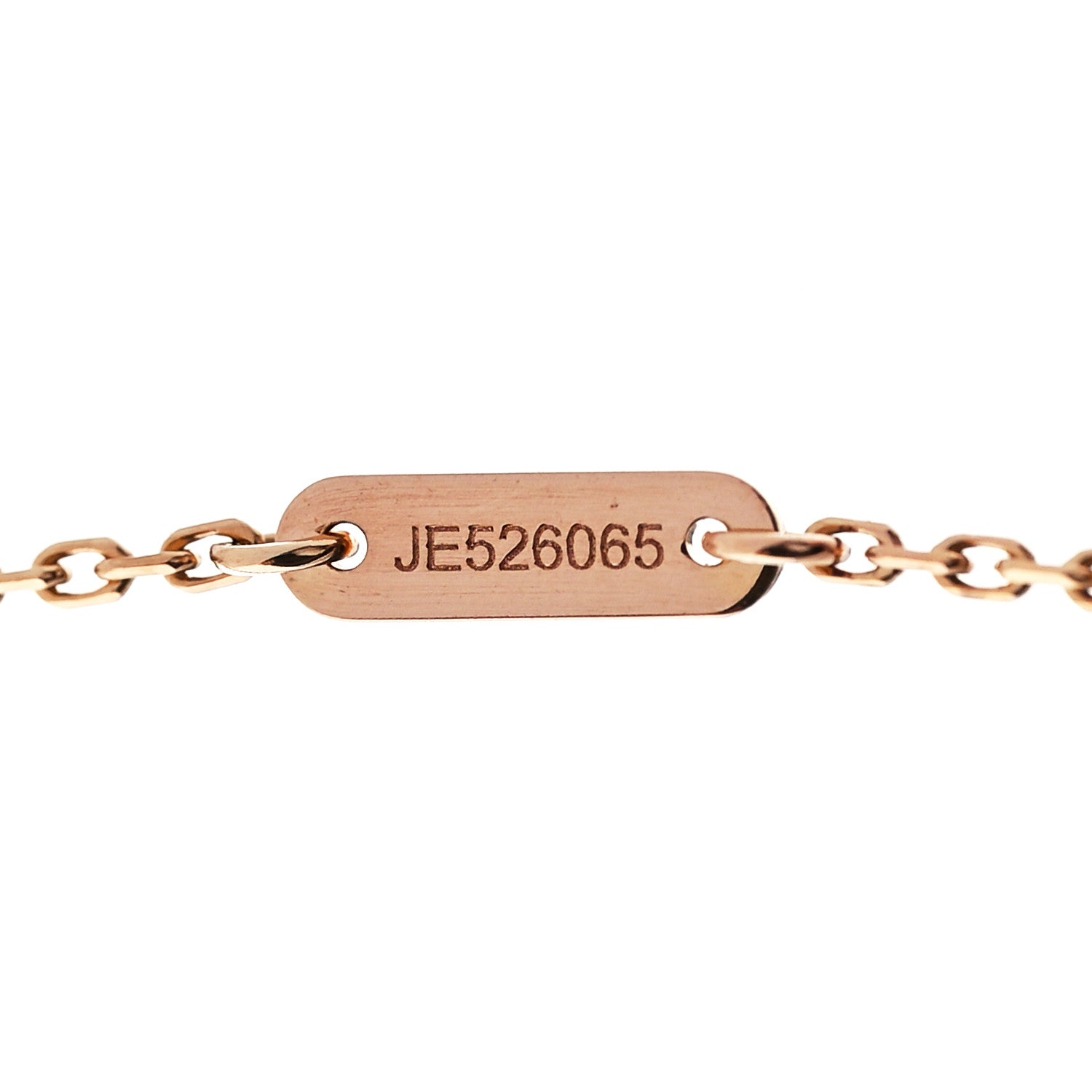 Van Cleef & Arpels 18K Rose Gold Sweet Alhambra Pendant Necklace 6 of 7