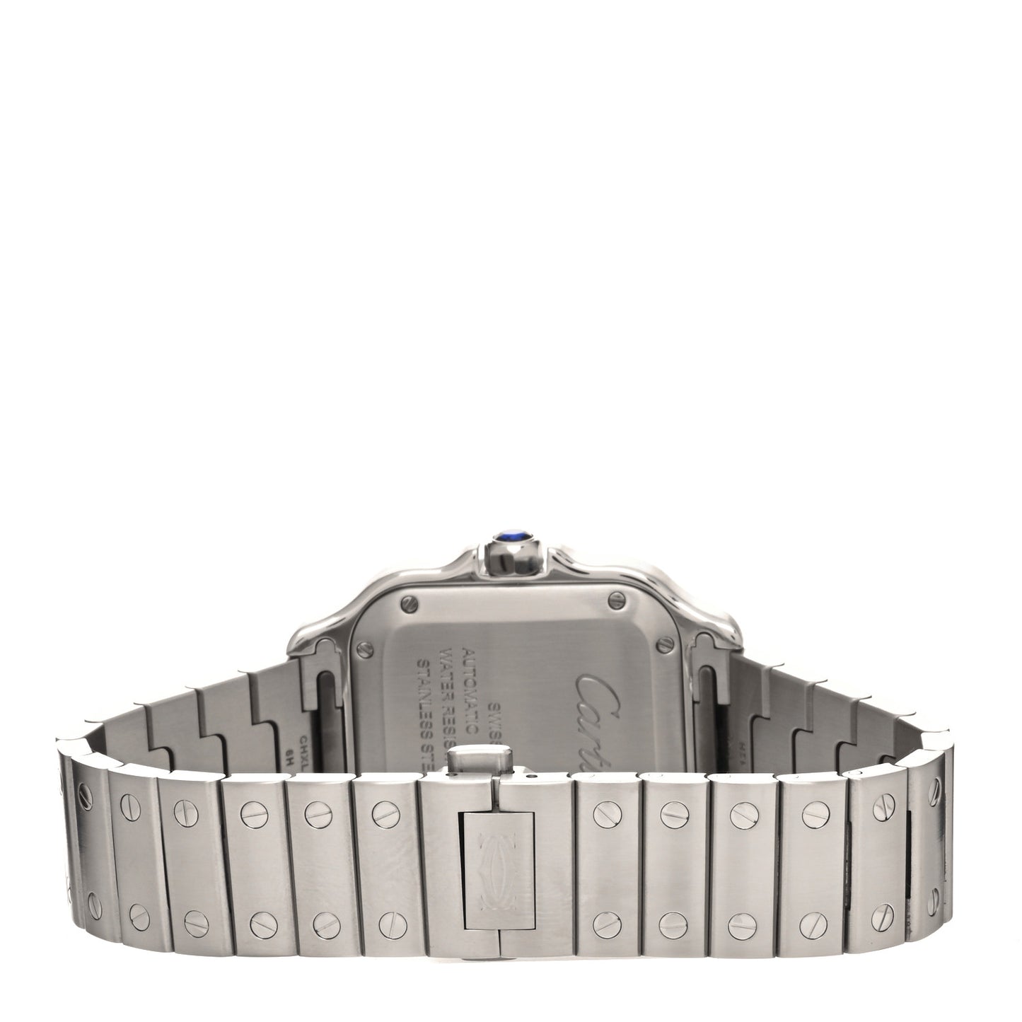 Stainless Steel 35mm Santos de Cartier Automatic Watch