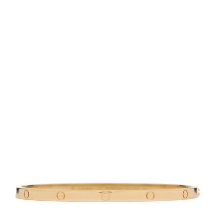 Cartier 18K Yellow Gold Small LOVE Bracelet 17 1 of 10